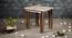 Palmbronze Solid Wood Rectangular Nested End Table in Paper Finish - Set of 2 (Brown, PU Paper Finish) by Urban Ladder - Design 1 Side View - 526370