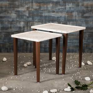 Bhav Solid Wood Side Table in Pu Paper Multicolor Finish-image-25