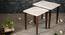Bhav Solid Wood Rectangular Nested End Table in Paper Finish - Set of 2 (Multicolor, PU Paper Finish) by Urban Ladder - Rear View Design 1 - 526448