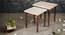 Chaandi Solid Wood Nested End Table in Paper Finish - Set of 2 (Multicolor, PU Paper Finish) by Urban Ladder - Rear View Design 1 - 526513