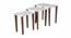 Ryleigh Solid Wood Nested End Table in Paper Finish - Set of 3 (Silver, PU Paper Finish) by Urban Ladder - Cross View Design 1 - 526548