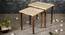 Majestic White Solid Wood Nested End Table - Set of 2 (Multicolor) by Urban Ladder - Rear View Design 1 - 526579