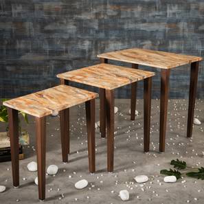 a tiny mistake Mountain Solid Wood Side Table in Laminate Multicolor Finish-picture-13