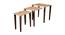Mountain Solid Wood Nested End Table in Laminate Finish - Set of 3 (Laminate Finish, Multicolor) by Urban Ladder - Cross View Design 1 - 526612
