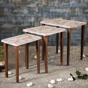 Allure Solid Wood Side Table in Multicolor Finish-image-21