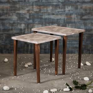 Allure Solid Wood Side Table in Multicolor Finish-image-45