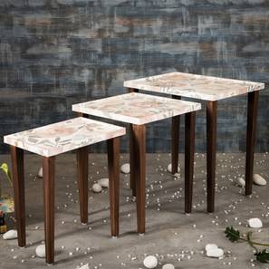 a tiny mistake Blossom Solid Wood Side Table in Pink Finish-picture-12