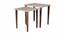Honeycomb Solid Wood Nested End Table in Paper Finish - Set of 2 (Multicolor, PU Paper Finish) by Urban Ladder - Cross View Design 1 - 526679