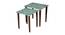 Heritageazure Solid Wood Rectangular Nested End Table in Paper Finish - Set of 2 (Multicolor, PU Paper Finish) by Urban Ladder - Front View Design 1 - 526695