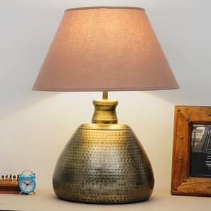 Antique Home Decor Design Magalie Antique Brass Metal Table Lamp (Antique Brass)
