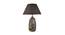 Miyako Black Wood Table Lamp (Black) by Urban Ladder - Front View Design 1 - 527648