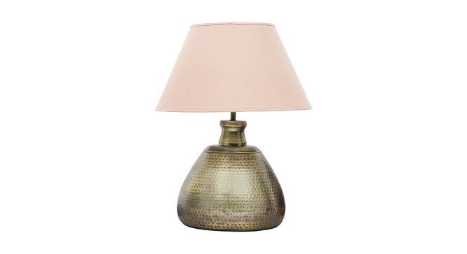 Magalie Antique Brass Metal Table Lamp (Antique Brass) by Urban Ladder - Front View Design 1 - 527652