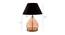 Ripley Amber & Brass Glass Table Lamp (Amber & Brass) by Urban Ladder - Design 1 Dimension - 527685