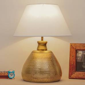 Antique Home Decor Design Ash Antique Brass Metal Table Lamp (Antique Brass)
