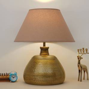 Antique Home Decor Design Kyndall Antique Brass Metal Table Lamp (Antique Brass)