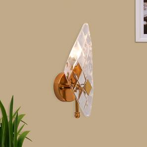 Wall Lights Collections In Bangalore Design Midhope Brass Metal Wall Light (Brass)