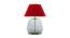 Bishop Transprant & Nickel Glass Table Lamp (Transprant & Nickel) by Urban Ladder - Front View Design 1 - 527744