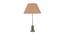 Telnice Brass & Green Marble Table Lamp (Brass & Green) by Urban Ladder - Front View Design 1 - 527748