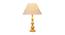 Patience Distress White Wood Table Lamp (Distress White) by Urban Ladder - Design 1 Full View - 527832