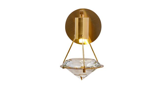 Swaine Brass Crystal Wall Light (Brass) by Urban Ladder - Design 1 Full View - 527840