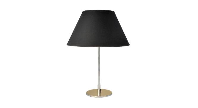 Jaxen Nickel Metal Table Lamp (Nickel) by Urban Ladder - Front View Design 1 - 527855