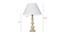 Patience Distress White Wood Table Lamp (Distress White) by Urban Ladder - Design 1 Dimension - 527890