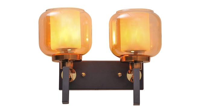 Cassie Antique Gold & Brown Metal Wall Light (Antique Gold & Brown) by Urban Ladder - Design 1 Full View - 527932