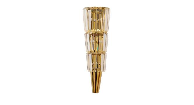 Elements Shine Gold Metal Wall Light (Shine Gold) by Urban Ladder - Front View Design 1 - 527952