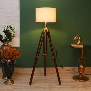 pristine interiors Shaylene Natural Linen Shade Floor Lamp-picture-15