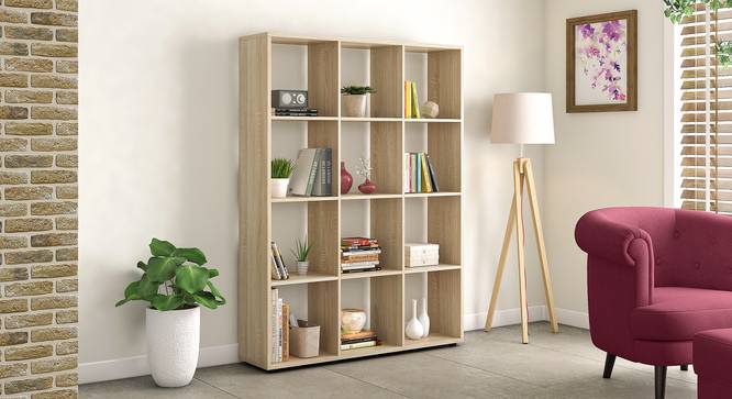 Armstrong Engineered Wood Bookshelf (Laminate Finish) by Urban Ladder - Design 1 Full View - 528583
