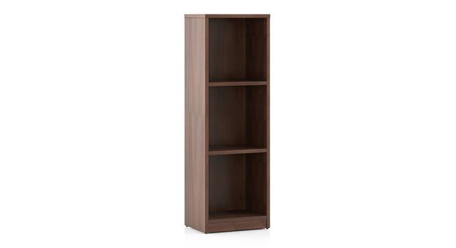 Darcia Engineered Wood Bookshelf in Rustik Walnut Finish (Laminate Finish) by Urban Ladder - Front View Design 1 - 528587