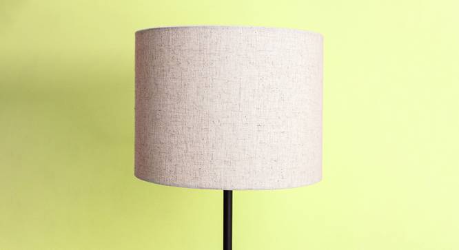 Zaria Cylinder Shaped Linen Lamp Shade in Beige Colour (Beige) by Urban Ladder - Front View Design 1 - 528802