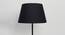 Mavis Empire Shaped Cotton Lamp Shade in Black Colour (Black) by Urban Ladder - Cross View Design 1 - 528809