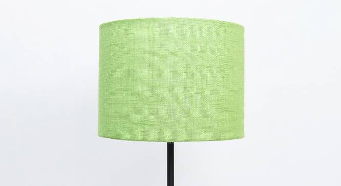 Aviana Cylinder Shaped Jute Lamp Shade in Green Colour (Green) by Urban Ladder - Cross View Design 1 - 528877