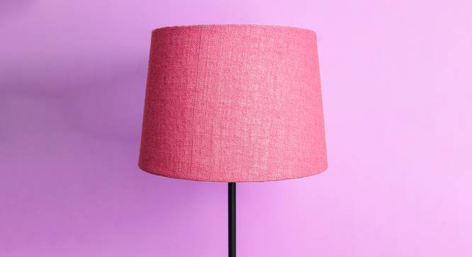 Hunter Drum Shaped Jute Lamp Shade in Pink Colour (Pink) by Urban Ladder - Front View Design 1 - 528923