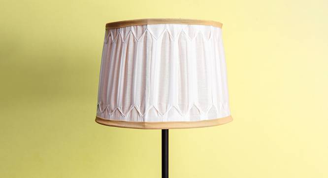 Tori Empire Shaped Cotton Lamp Shade in White Colour (White) by Urban Ladder - Front View Design 1 - 528930