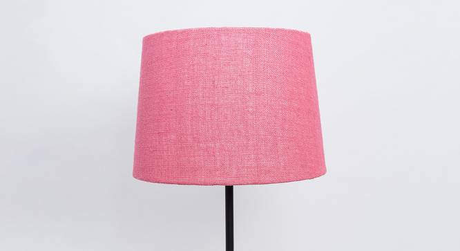 Isabela Drum Shaped Jute Lamp Shade in Pink Colour (Pink) by Urban Ladder - Cross View Design 1 - 528938
