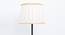 Yareli Empire Shaped Cotton Lamp Shade in White Colour (White) by Urban Ladder - Cross View Design 1 - 528945