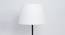 Aubriella Empire Shaped Cotton Lamp Shade in White Colour (White) by Urban Ladder - Cross View Design 1 - 528946