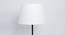 Bailee Empire Shaped Cotton Lamp Shade in White Colour (White) by Urban Ladder - Cross View Design 1 - 529008