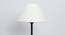 Arianna Coolie Shaped Cotton Lamp Shade in White Colour (White) by Urban Ladder - Cross View Design 1 - 529016