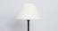 Rohan Coolie Shaped Cotton Lamp Shade in White Colour (White) by Urban Ladder - Cross View Design 1 - 529017