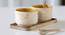Vicente Condiment Set with Wooden Spoon (Beige) by Urban Ladder - Cross View Design 1 - 529909