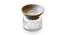 Shane Glass Jar with Wooden Bowl (Clear) by Urban Ladder - Cross View Design 1 - 530192