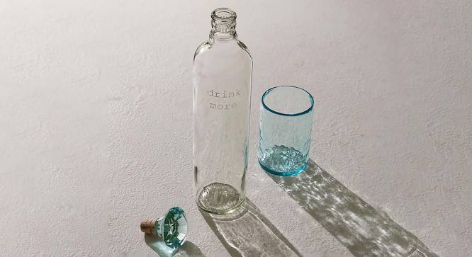 Jagger Bottle with Tumbler (Light Blue) by Urban Ladder - Cross View Design 1 - 530210