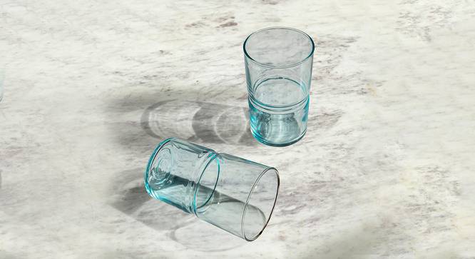 Cayson Tumbler - Set of 2 (Light Blue) by Urban Ladder - Front View Design 1 - 530308