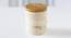 Axl Jar with Wooden Lid (Beige) by Urban Ladder - Front View Design 1 - 530409