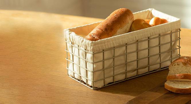 Kace Bread Box (Dove Grey) by Urban Ladder - Cross View Design 1 - 530656
