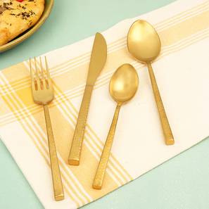 Cutlery Design Cesar Cutlery - Set of 4 (Gold)