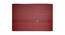 Arnel Maroon Solid PVC 15.7 x 23.6 inches Anti Skid Bath Mat (Maroon) by Urban Ladder - Design 1 Full View - 531146